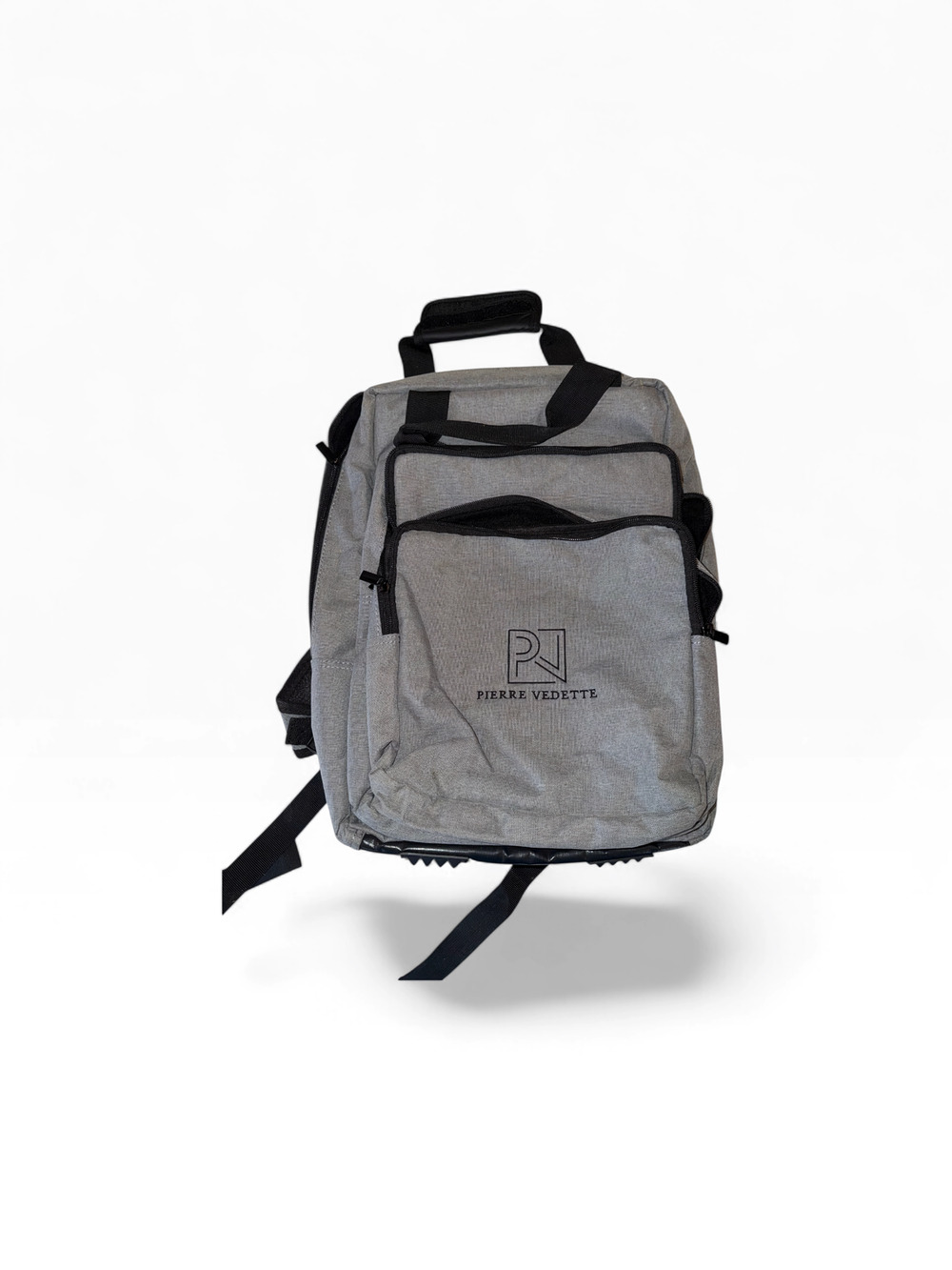 Pierre Vedette Travel Backpack | Black | One Size | Console Pocket for PS5/Xbox